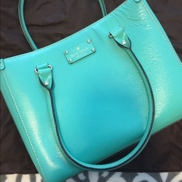 aqua handbag